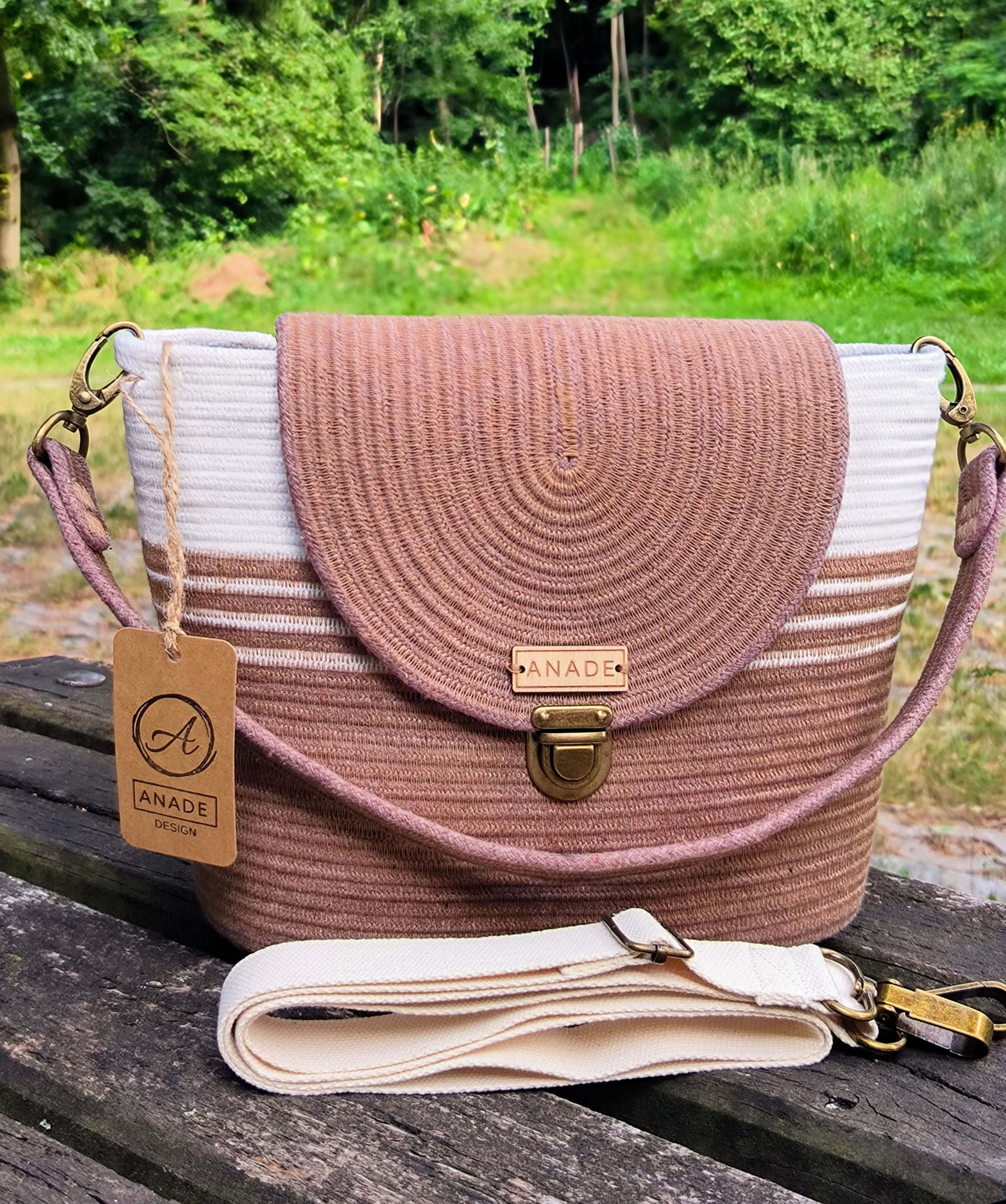 Kabelka Bella hnědá