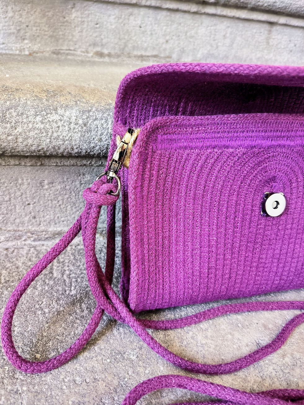 Miniatura: Párty kabelka vínová