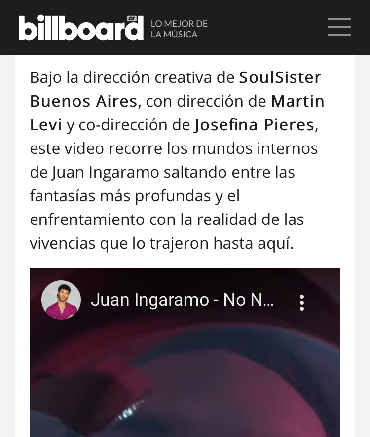 Billboard - No necesito