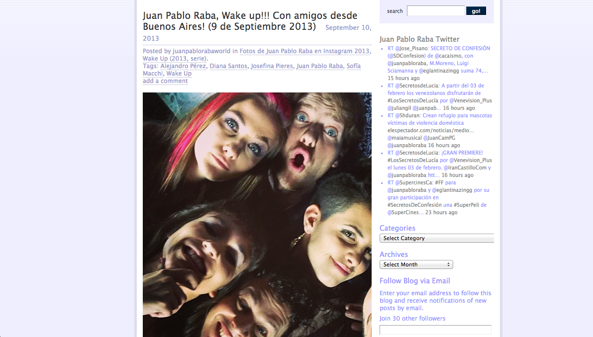 WkUp! con Juan Pablo Raba