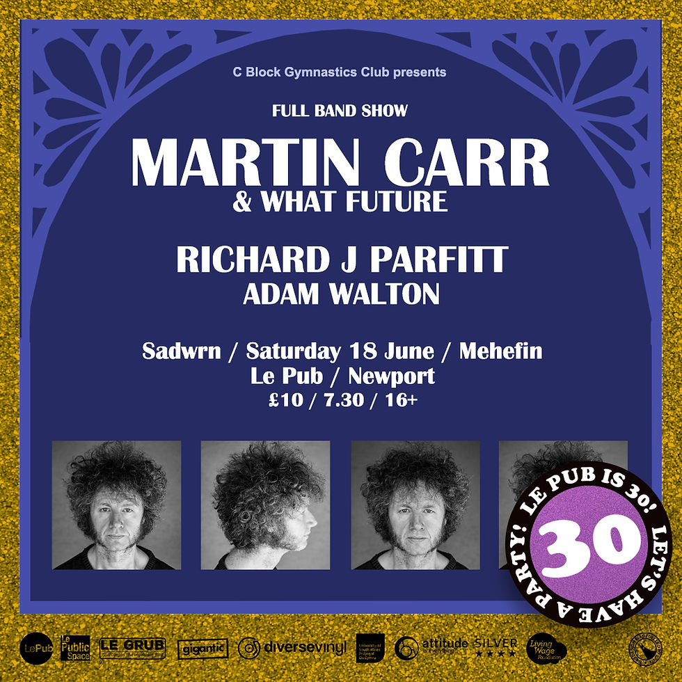 Martin Carr & What Future + Richard J Parfitt & Adam Walton