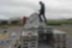 work on the top stone