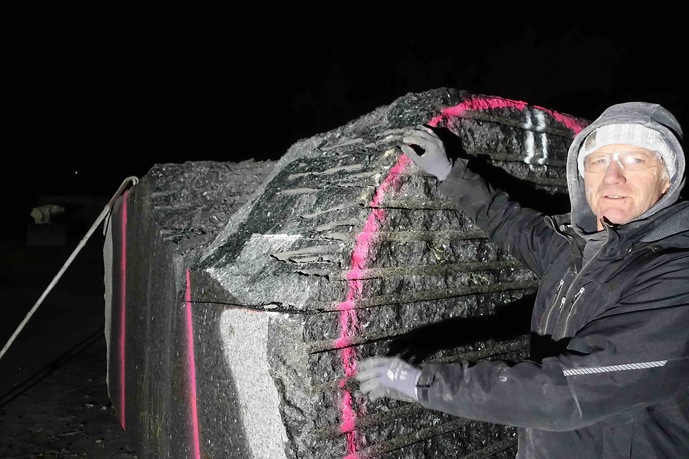 Even though it's dark here at four o'clock in the afternoon in December, I enjoy working under these conditions.