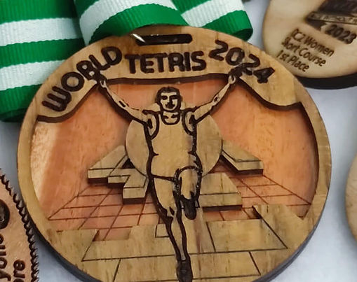 Layered Wood Medal