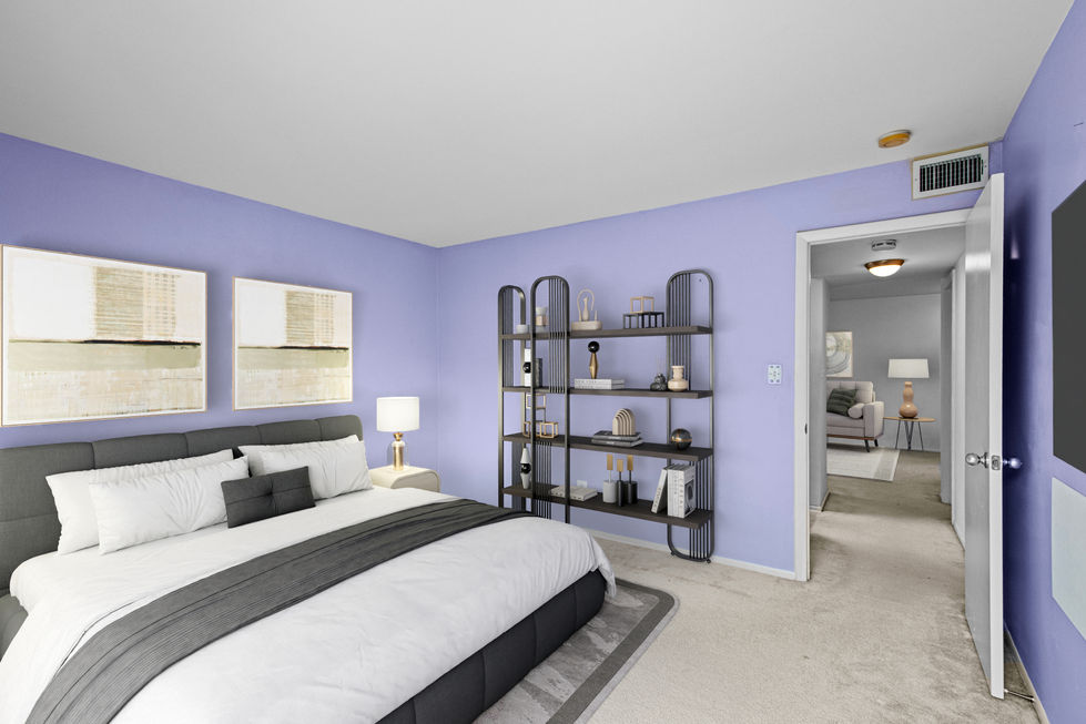 Virtual Staging - Master/Living Room | ME VALIN Photography | Real Estate Photography