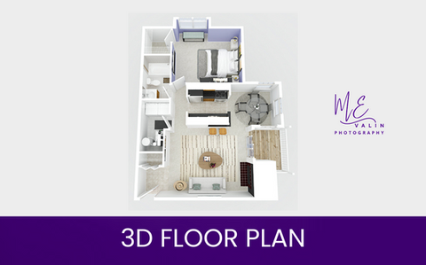 3D Floor Plan | ME VALIN - Real Estate Photography