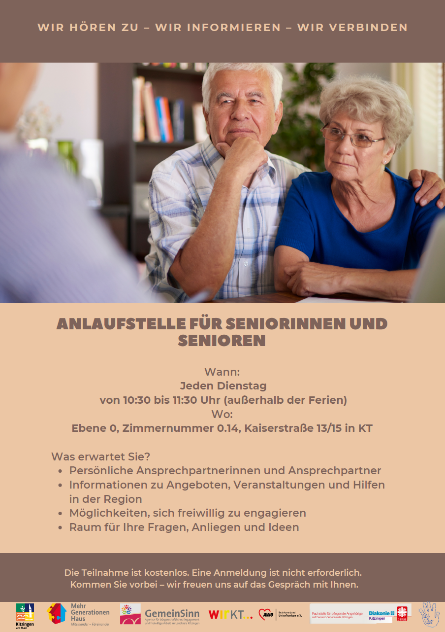 Anlaufstelle für Senioren