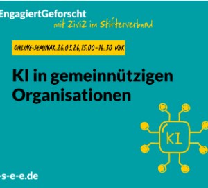 KI in gemeinnützigen Organisationen