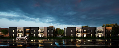 Aura-40-Unit-Apartments-Dusk