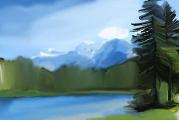 Painting online #1__Did these in photosh