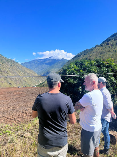 Surveying the Norzenthang site, October 2022