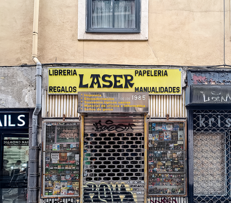 LASER LIBRERÍA REGALOS PAPELERÍA MANUALIDADES 