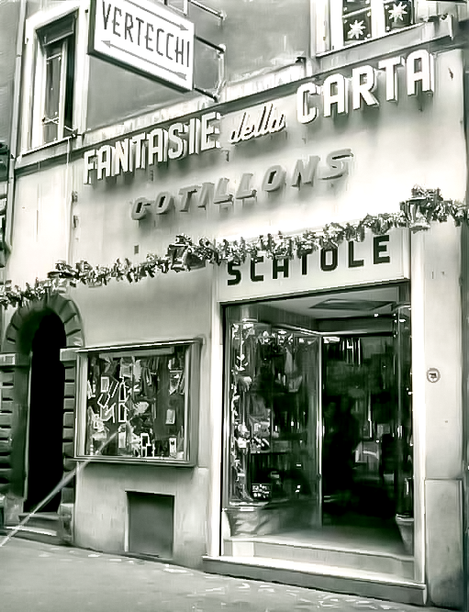 VERTECCHI FANTASIE DELLA CARTA COTILLONS SCATOLE