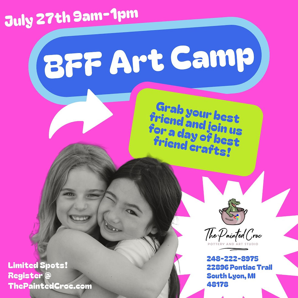 BFF Craft Art Camp 