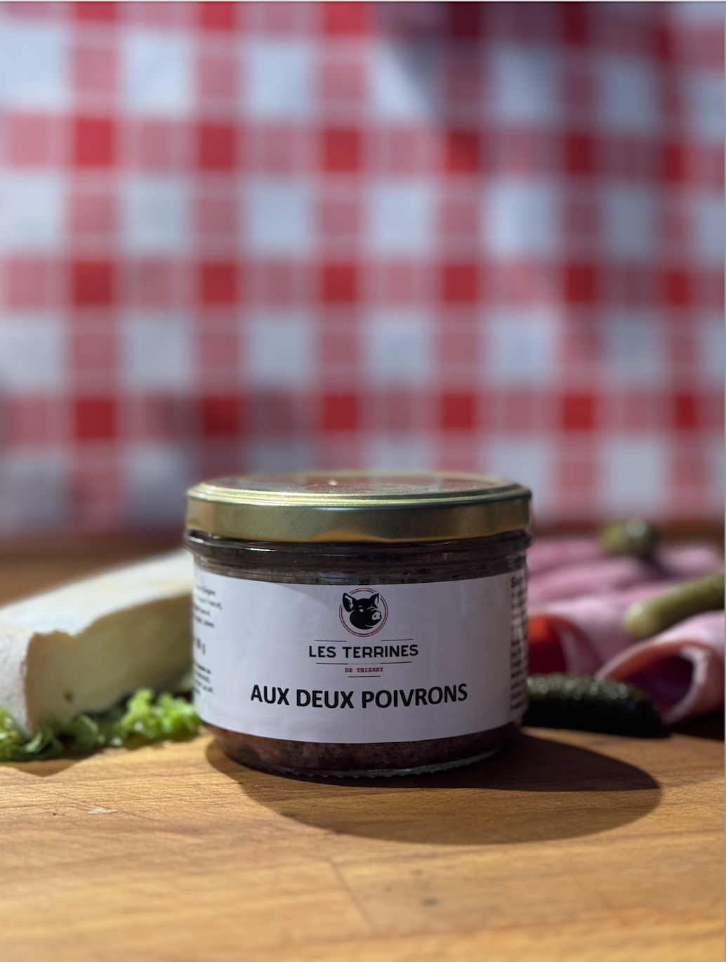 Terrine au poivre vert