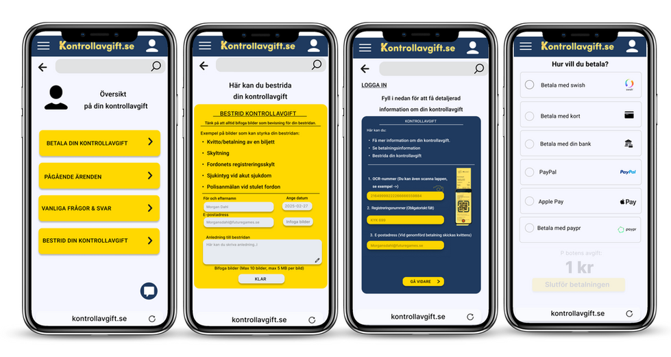 Prototype: Mobile View