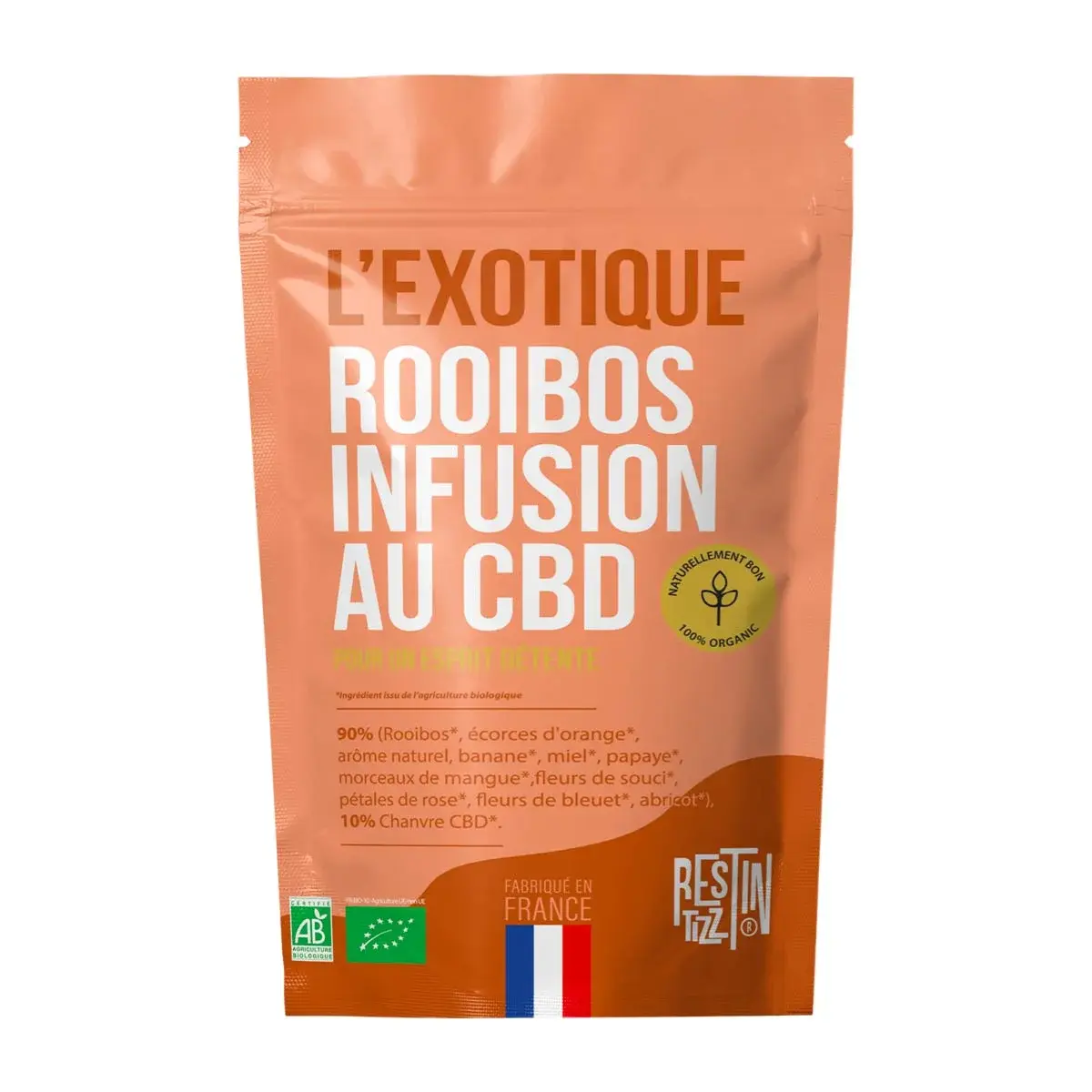 Infusion Bio CBD 50G Rest In Tizz L'EXOTIQUE
