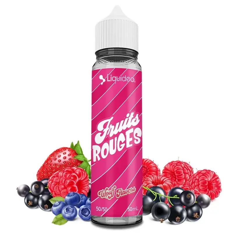 E liquide FRUITS ROUGES Wpuff Flavors Liquideo 50ml
