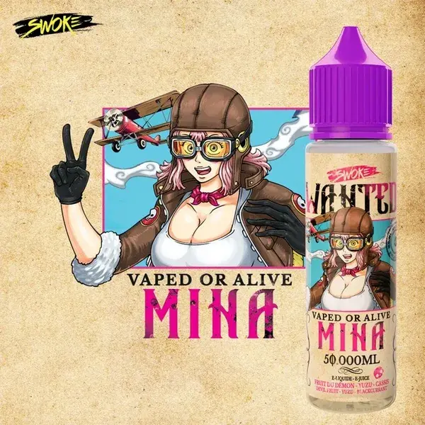 Miniature : E liquide MINA Wanted Swoke 50ml