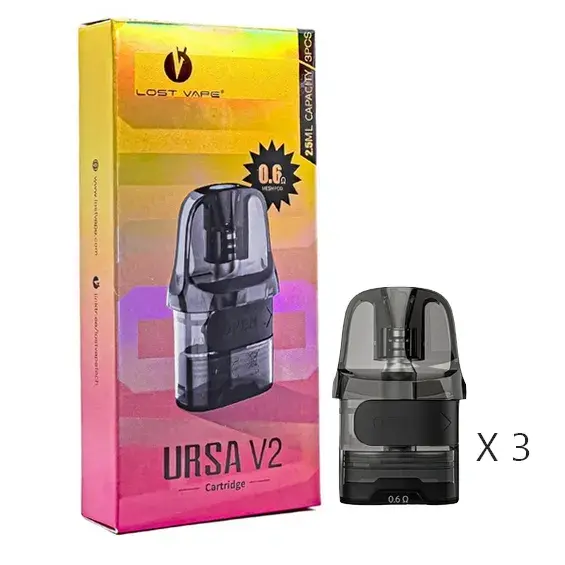 Miniature : Pack 3 Cartouches URSA NANO V2 Lost Vape