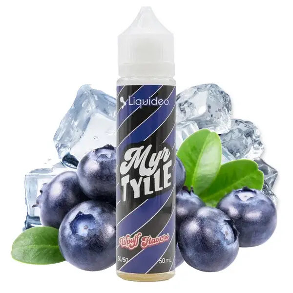 E liquide MYRTILLE GLACÉE Wpuff Flavors Liquideo 50ml