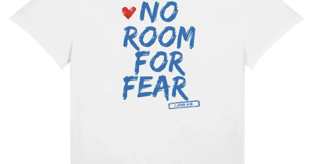 No Room for Fear - Ultra Cotton Unisex Crewneck T-shirt | Gildan 2000