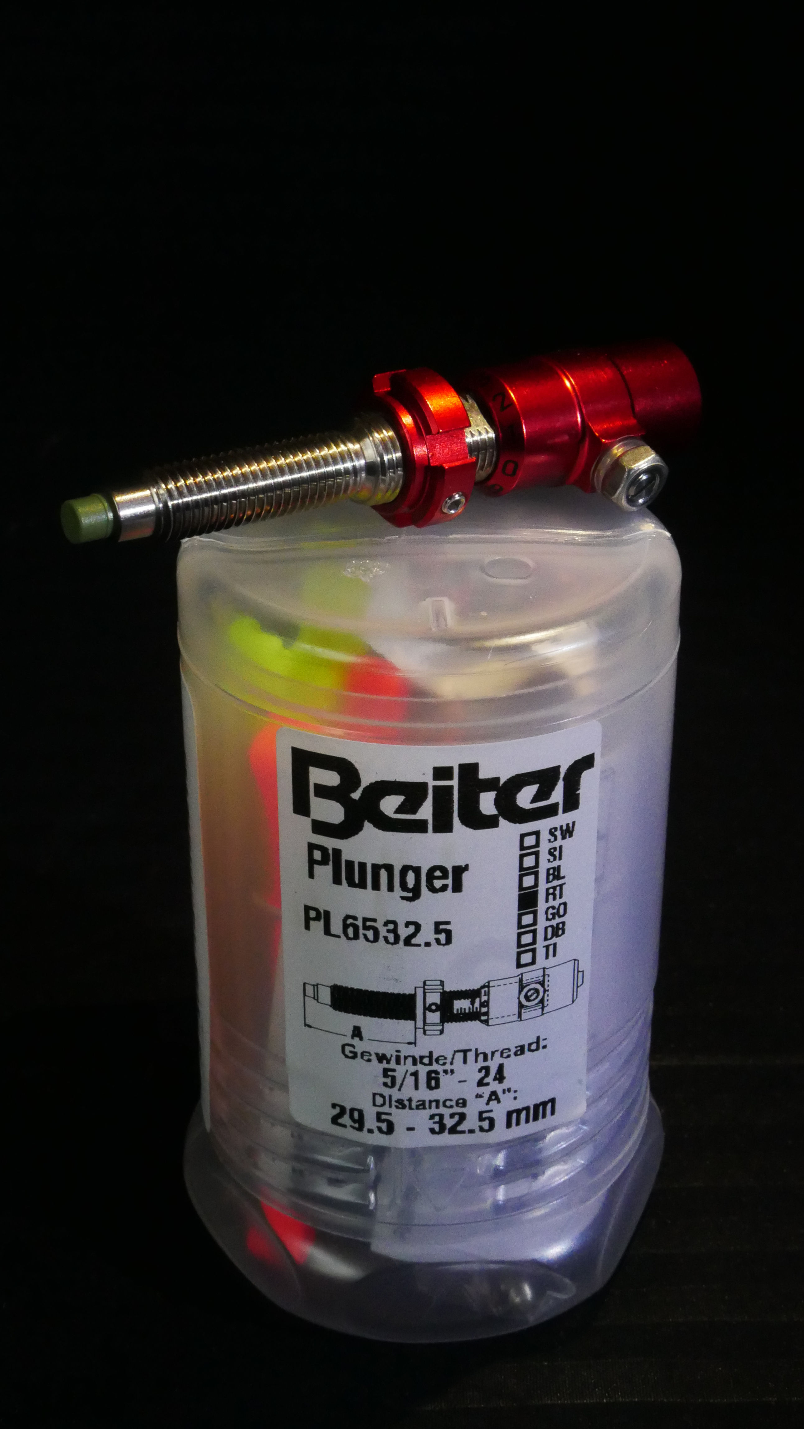 Beiter Plunger in Red