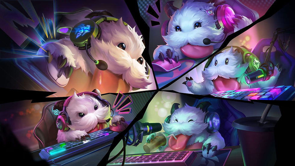 Illustrasjon fra Riots utvikleroppdatering om Team Voice og League of Legends