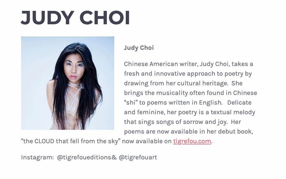 Judy Choi of Tigrefou Editions featured in BFly Los Angeles Karol Pabon