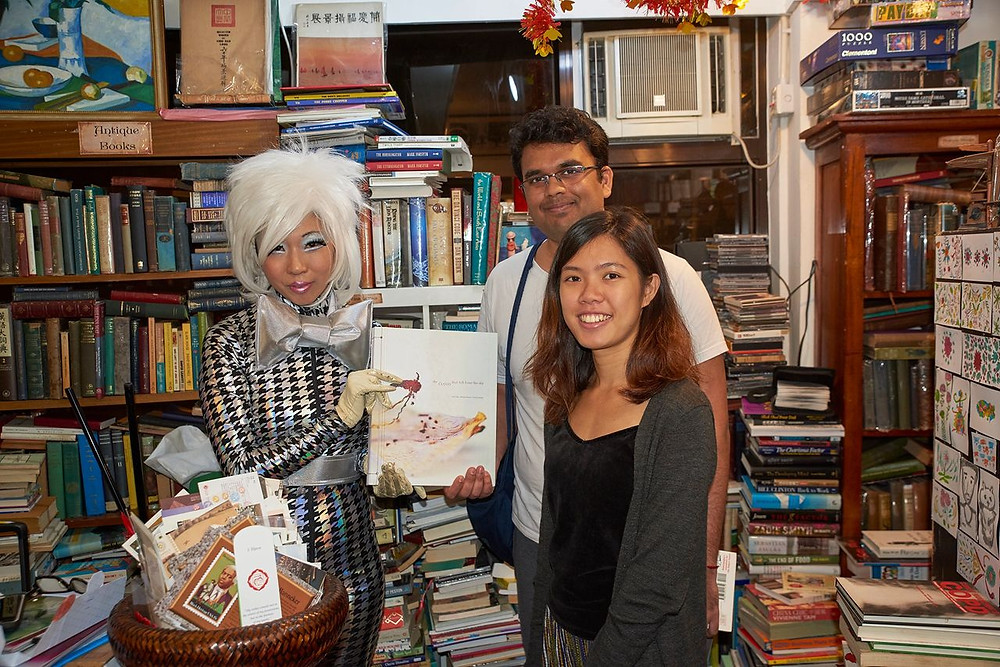 Judy Choi Surdham Lam Francis George Flow Book Shop Hong Kong Book Signing Tigrefou Editions French Photographer Poet Writer