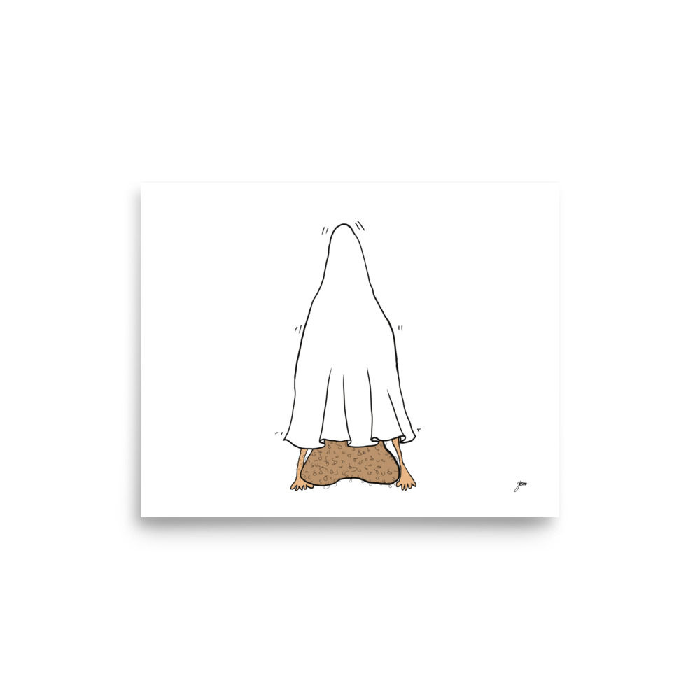 Güevón Fantasma | Art Print