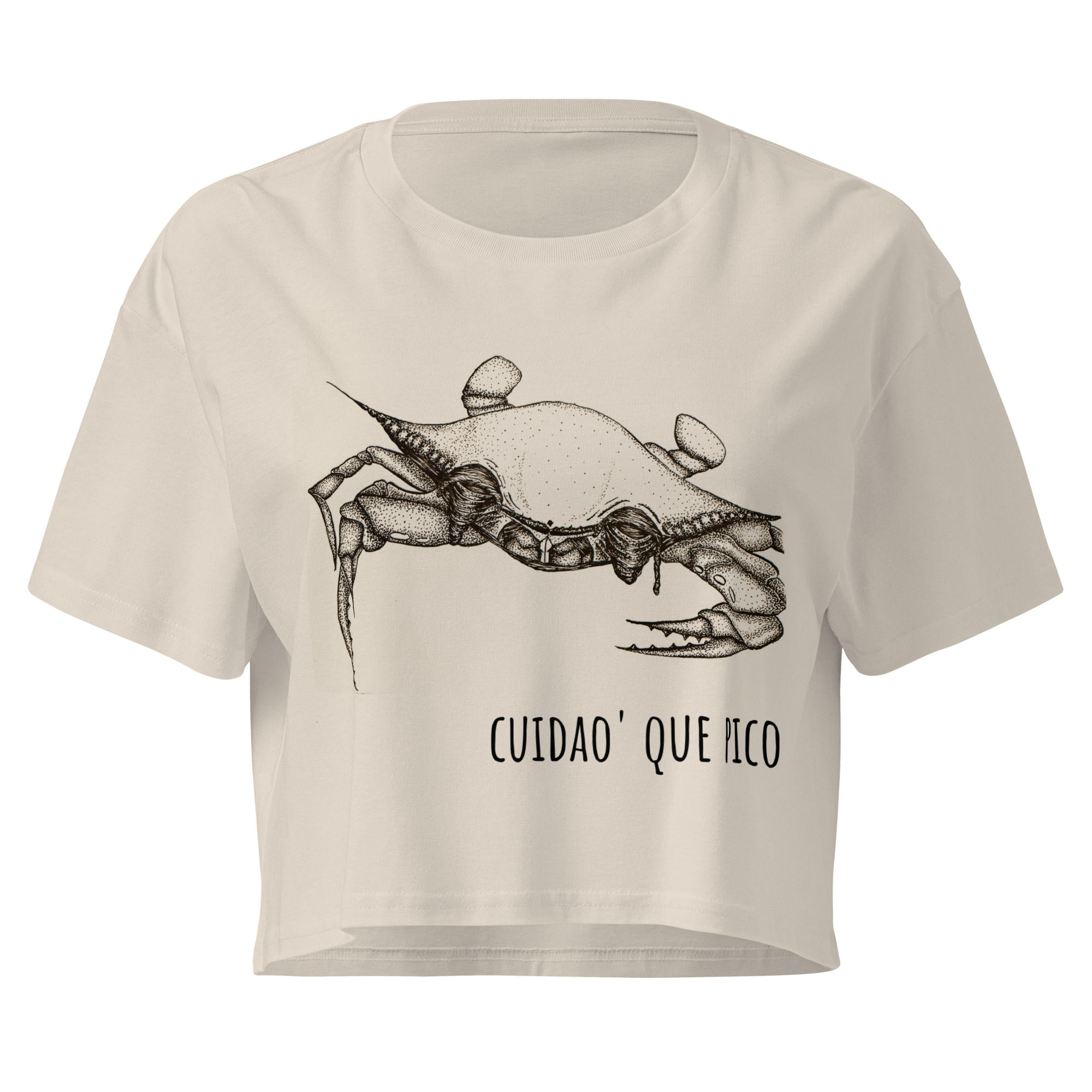 CUIDAO' QUE PICO | Women's Crop Top