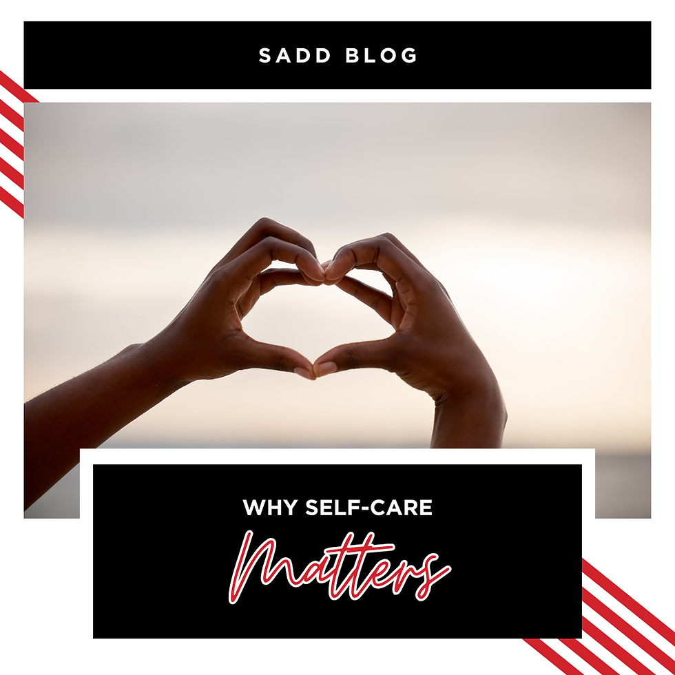 Why self-care matters