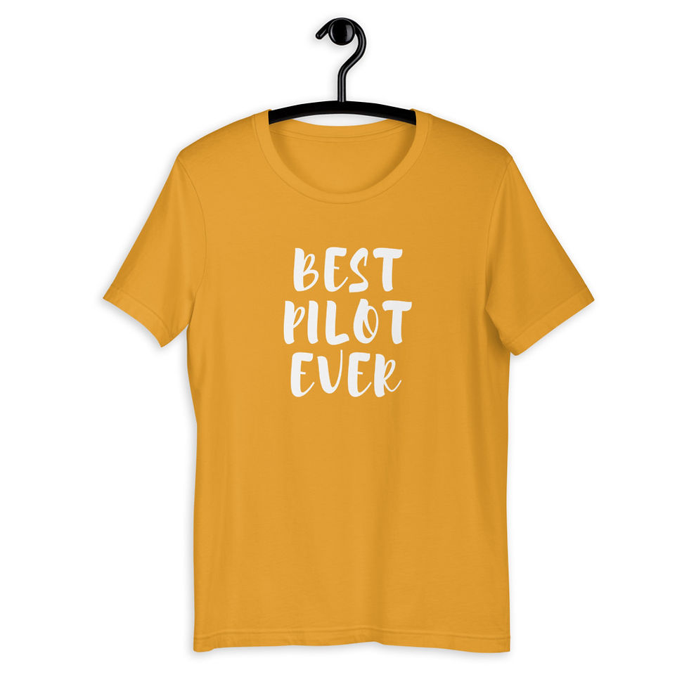 Thumbnail: Best Pilot Ever Short-Sleeve Unisex T-Shirt