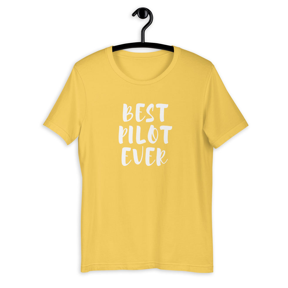 Thumbnail: Best Pilot Ever Short-Sleeve Unisex T-Shirt