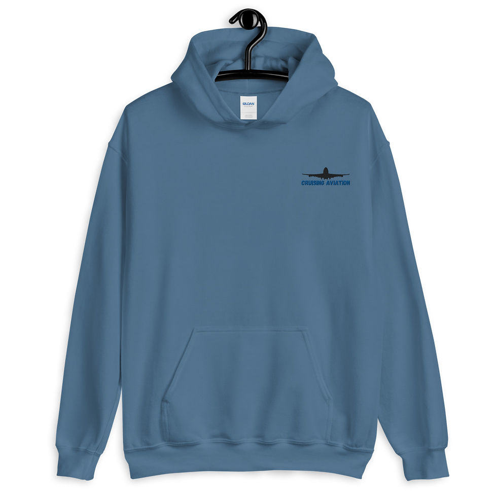 Thumbnail: Embroidered Logo Unisex Hoodie