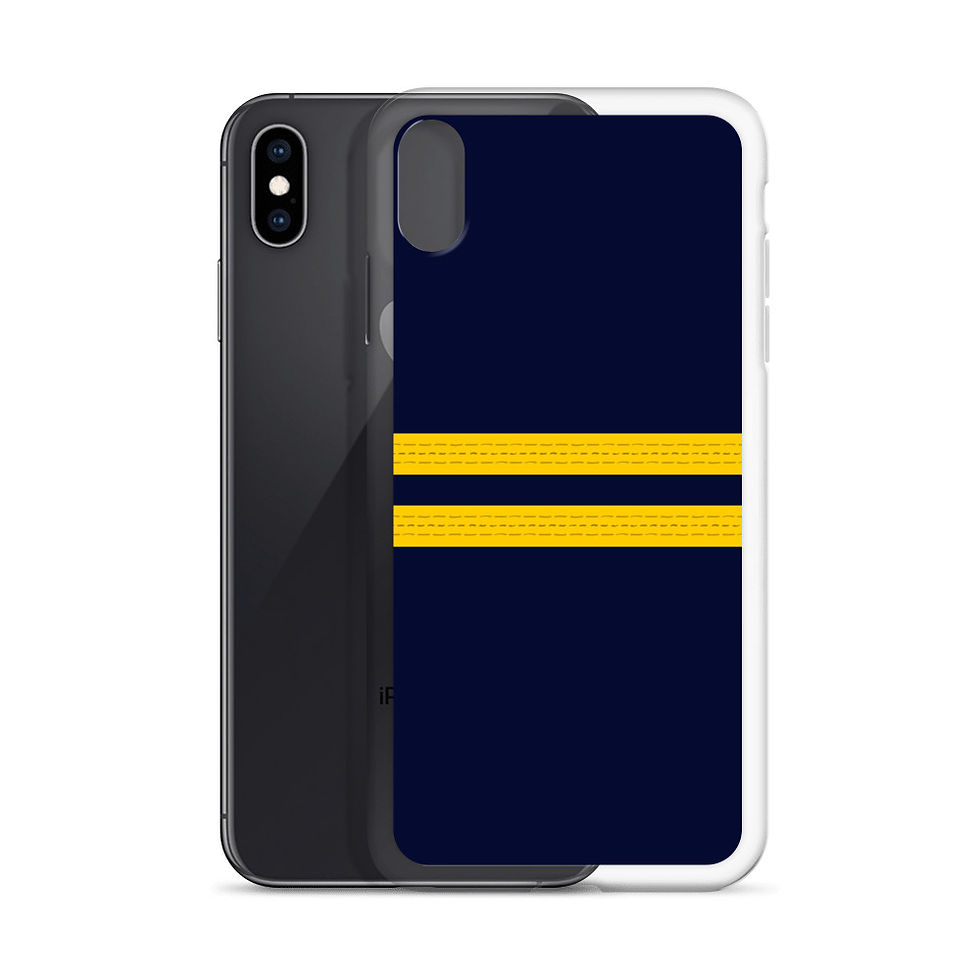 Thumbnail: Pilot Epaulettes (First Officer) iPhone Case