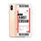 Thumbnail: Amsterdam Boarding Pass iPhone Case