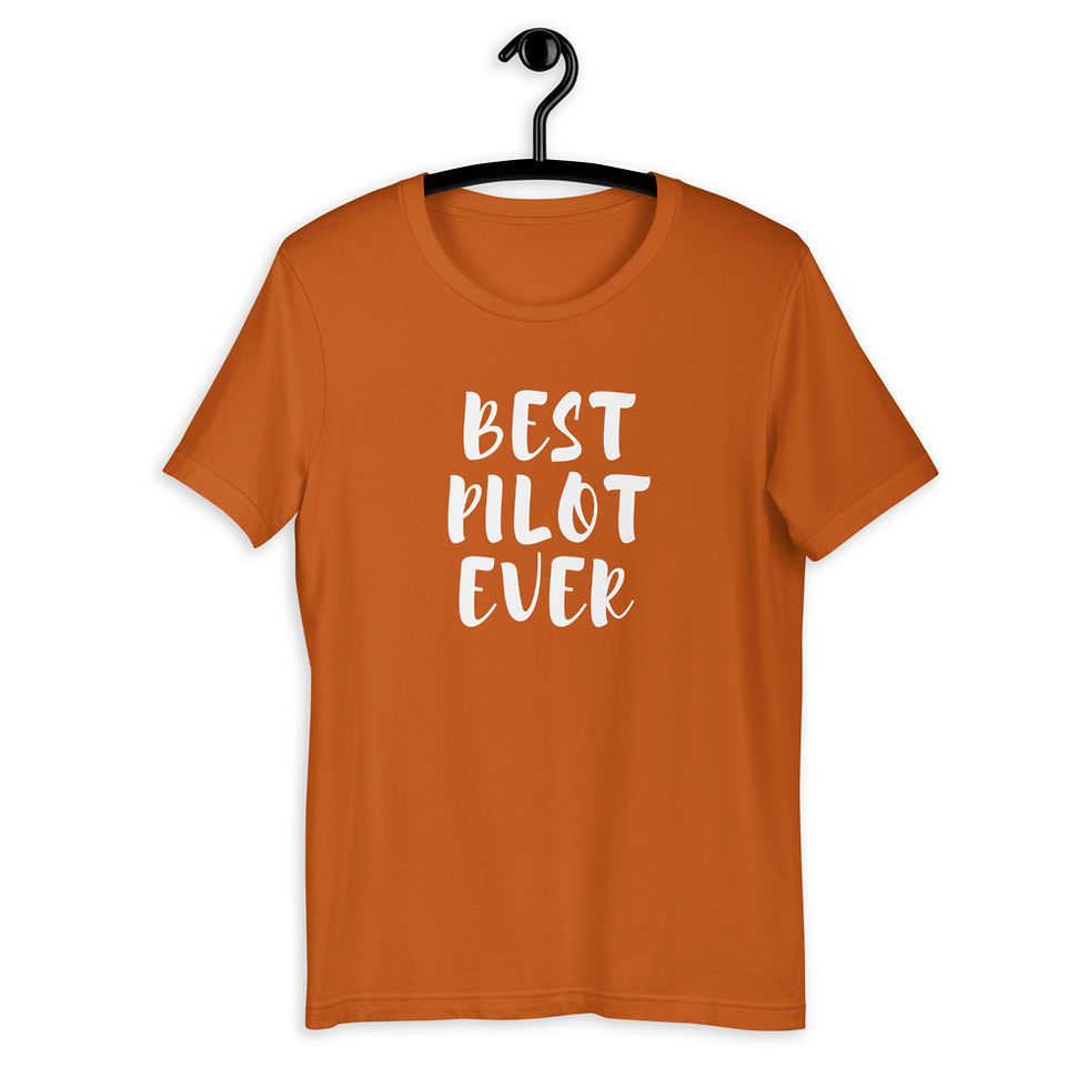 Thumbnail: Best Pilot Ever Short-Sleeve Unisex T-Shirt