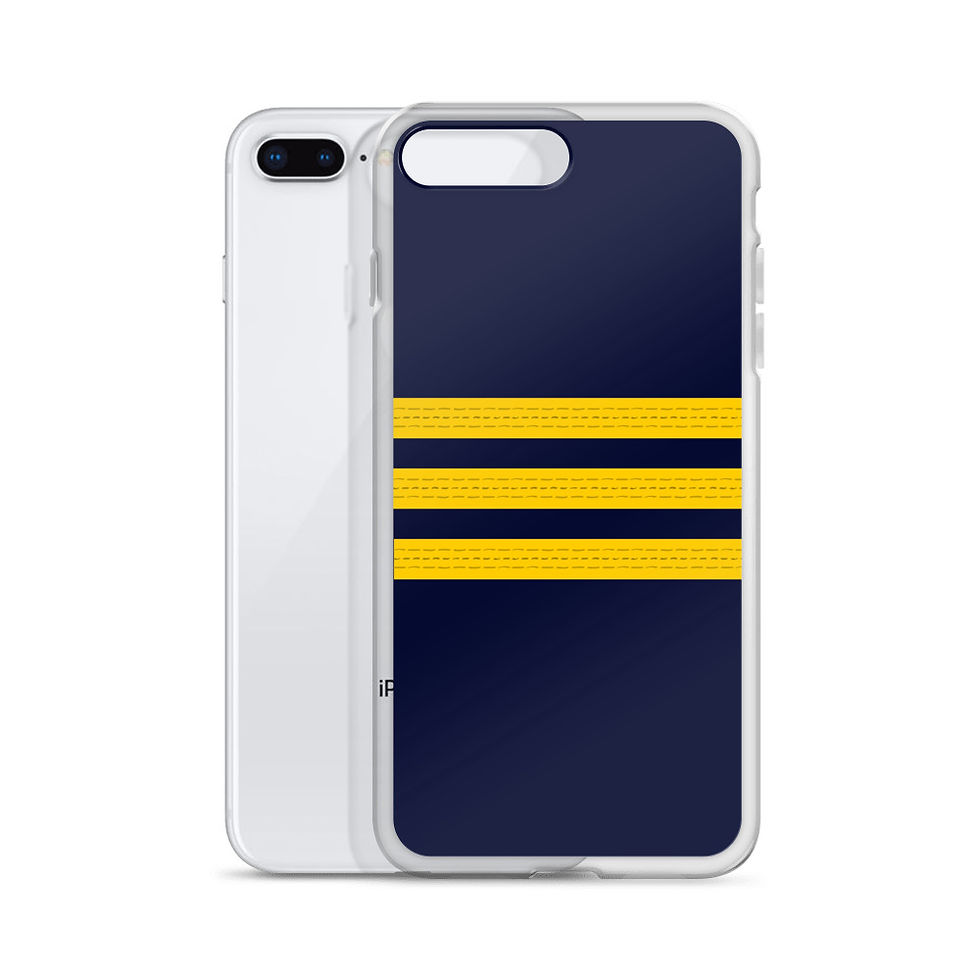Thumbnail: Pilot Epaulettes (Senior First Officer) iPhone Case