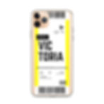 Thumbnail: Victoria Boarding Pass iPhone Case