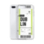 Thumbnail: Dublin Boarding Pass iPhone Case