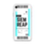 Thumbnail: Siem Reap Boarding Pass iPhone Case