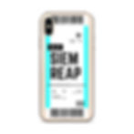Thumbnail: Siem Reap Boarding Pass iPhone Case
