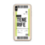 Thumbnail: Tenerife Boarding Pass iPhone Case