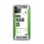 Thumbnail: Hanoi Boarding Pass iPhone Case