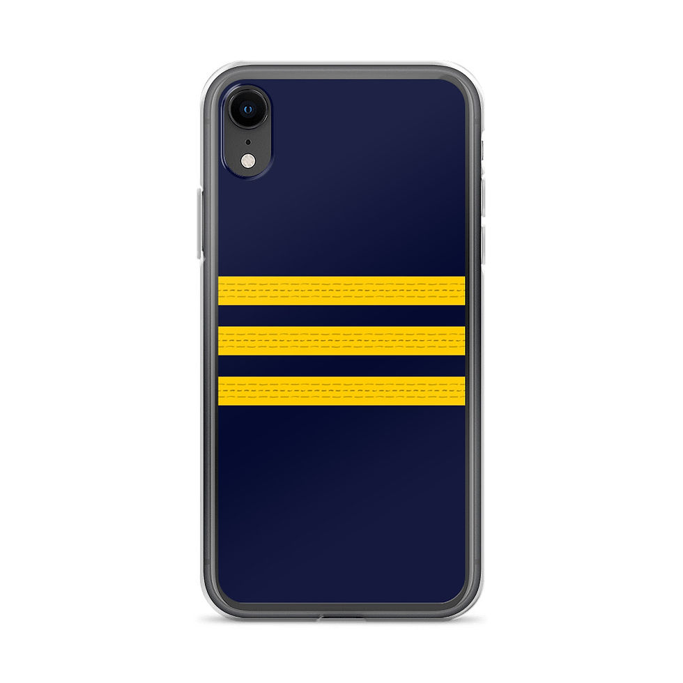 Thumbnail: Pilot Epaulettes (Senior First Officer) iPhone Case