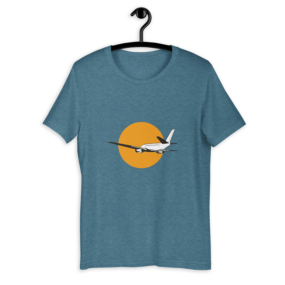 Thumbnail: Jetting Off Short-Sleeve Unisex T-Shirt