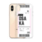 Thumbnail: Osaka Boarding Pass iPhone Case