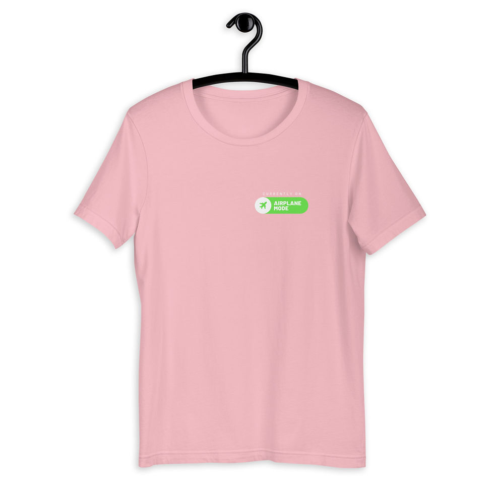 Thumbnail: Airplane Mode Short-Sleeve Unisex T-Shirt